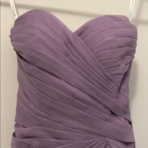 Lilac sweetheart dress